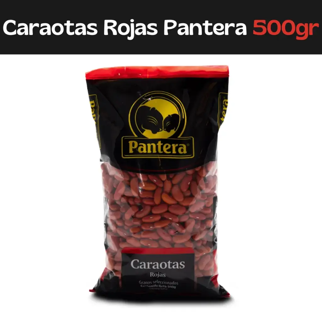 Caraotas Rojas Pantera 454gr (E)