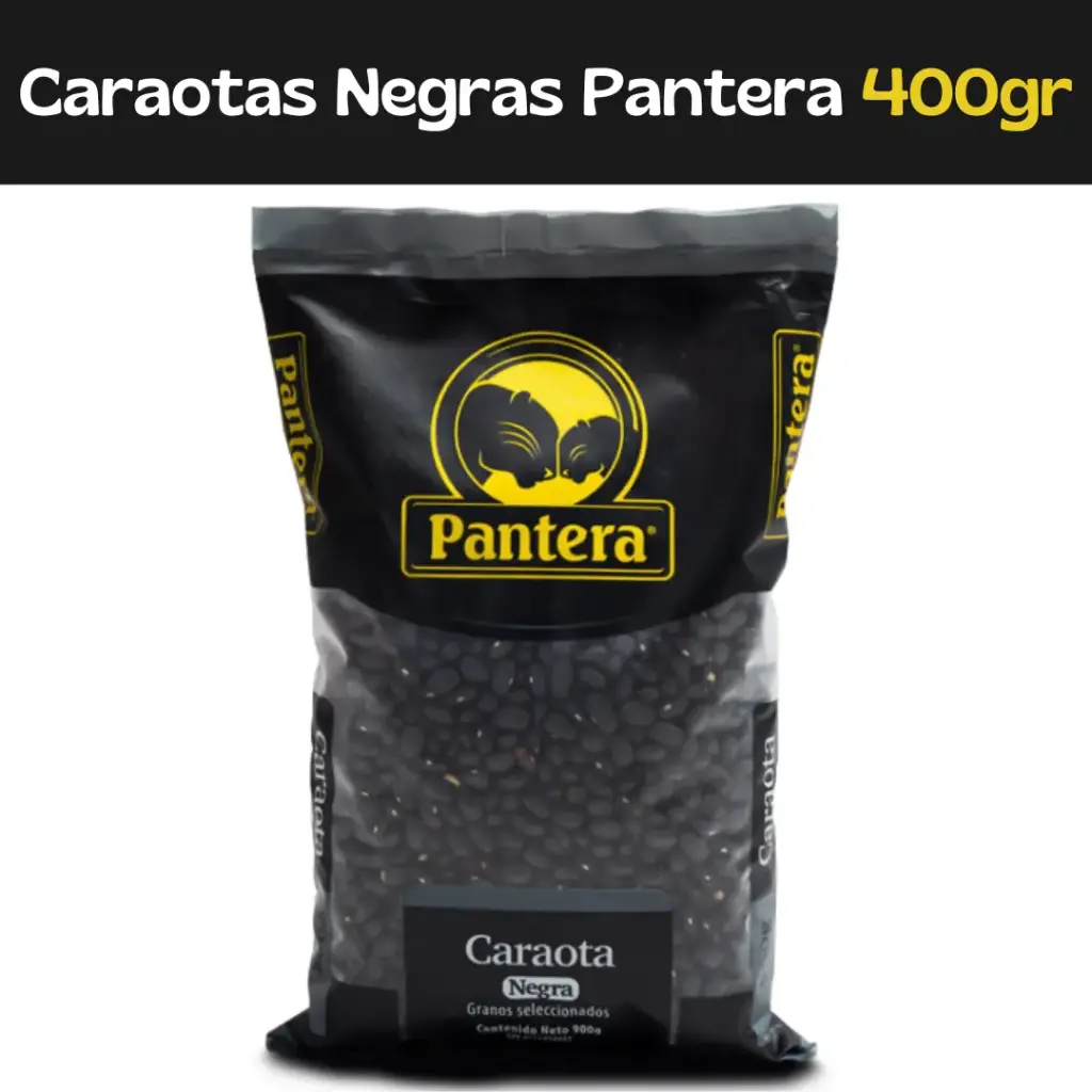 Caraotas Negras Pantera 400gr (E)