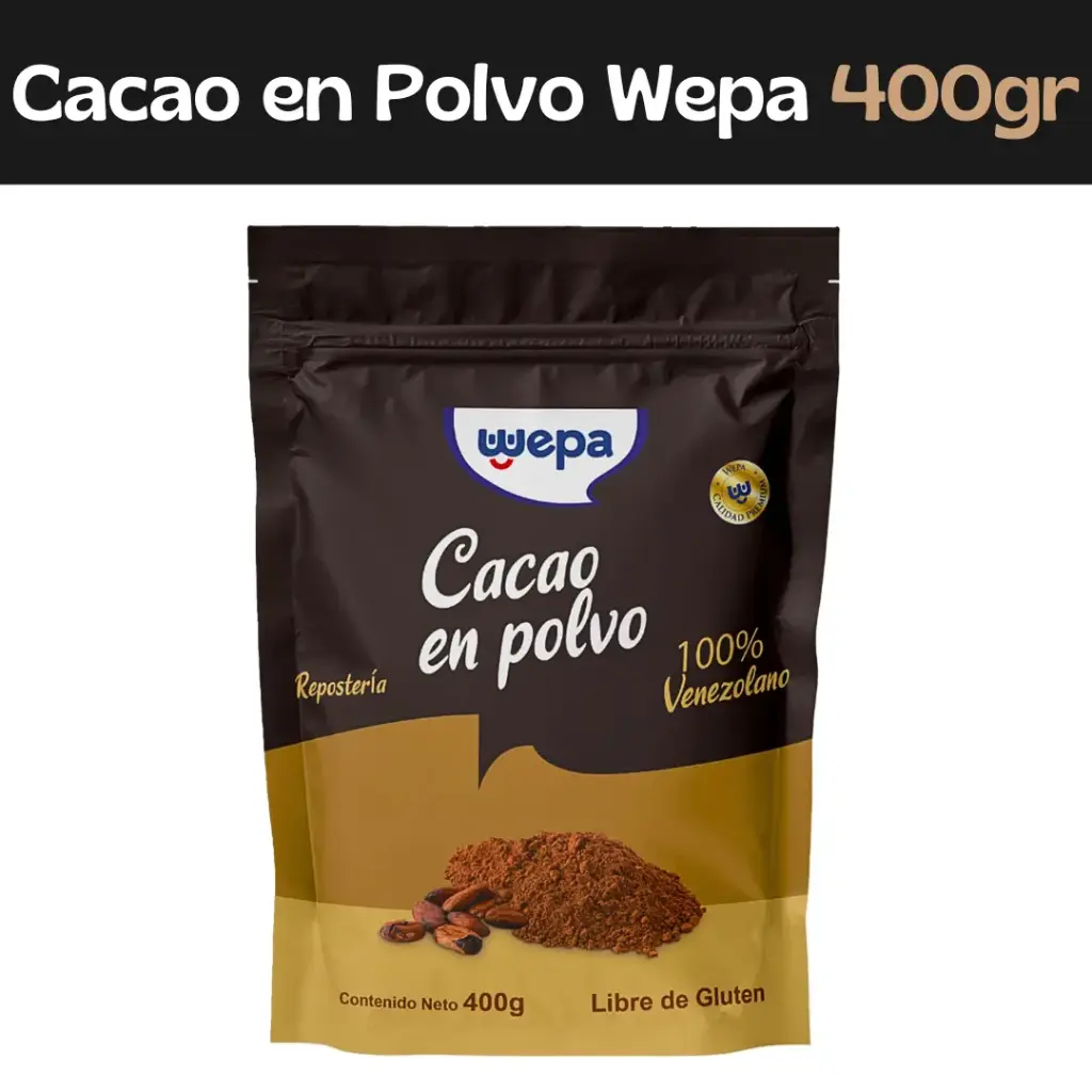 Cacao En Polvo Wepa 400g