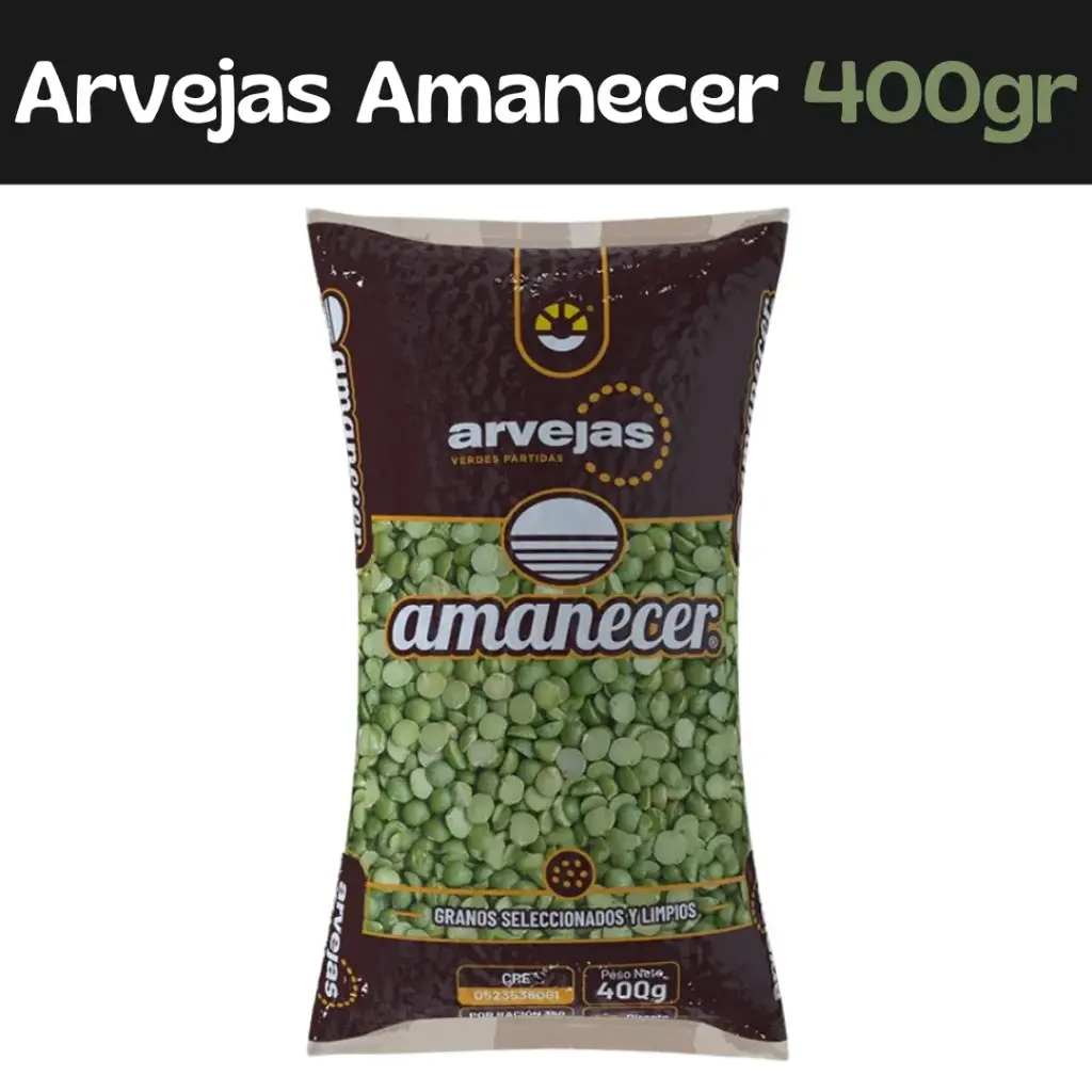 Arvejas Amanecer 400g (E)