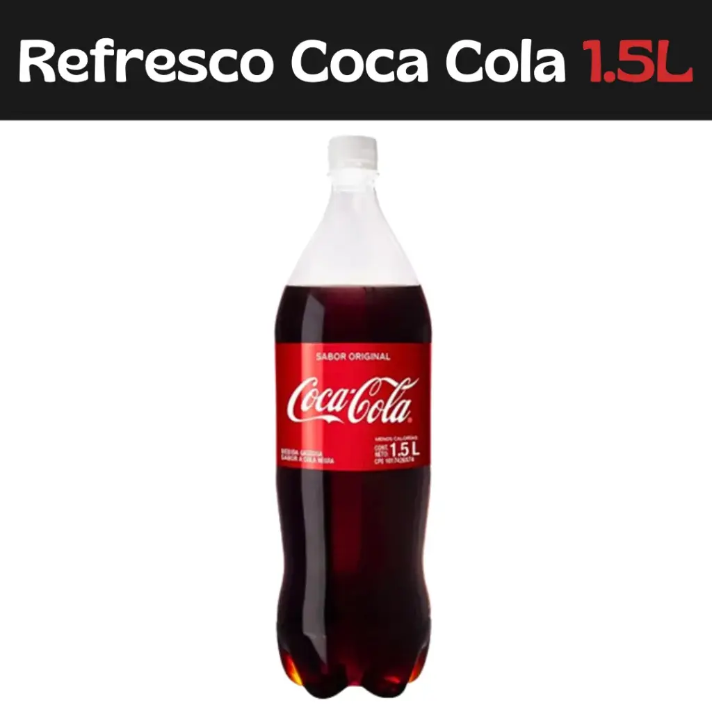 Refresco Coca Cola 1.5L