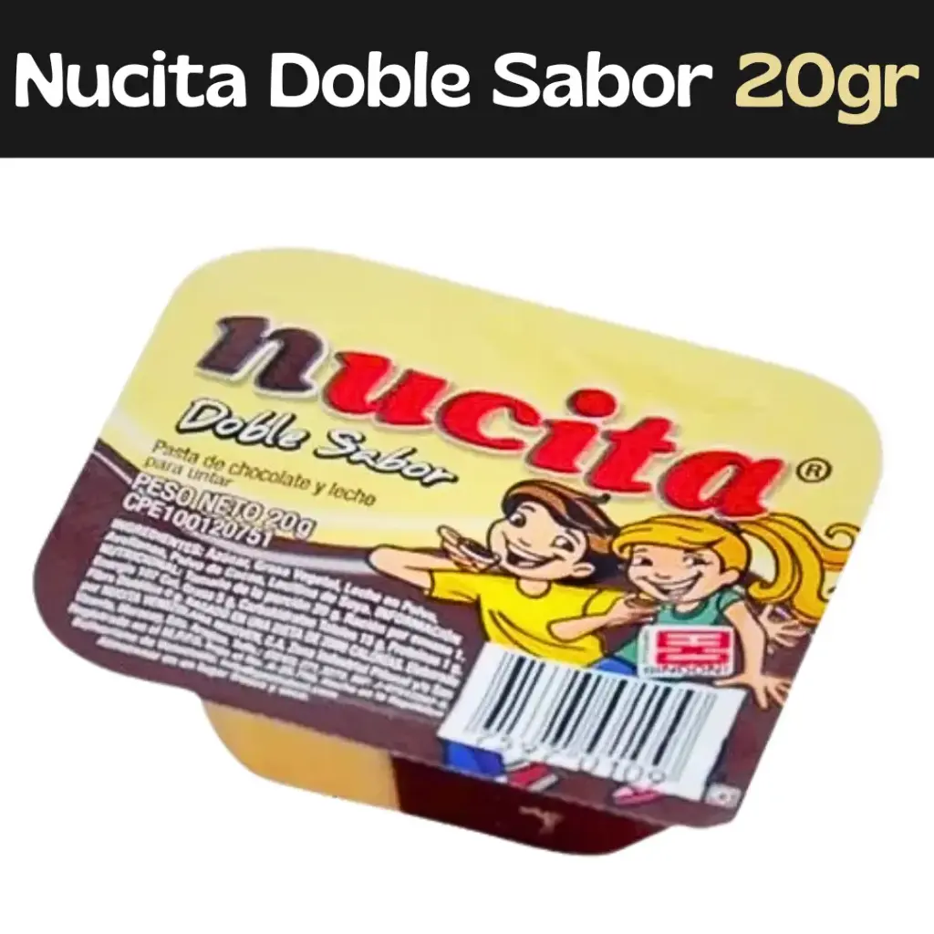 Nucita Doble Sabor 20g