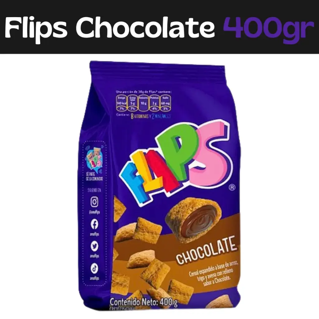 Flips Chocolate 400g