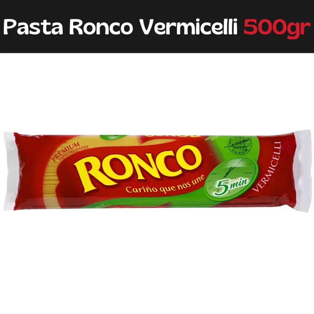 Pasta Ronco Vermicelli 500gr (E)