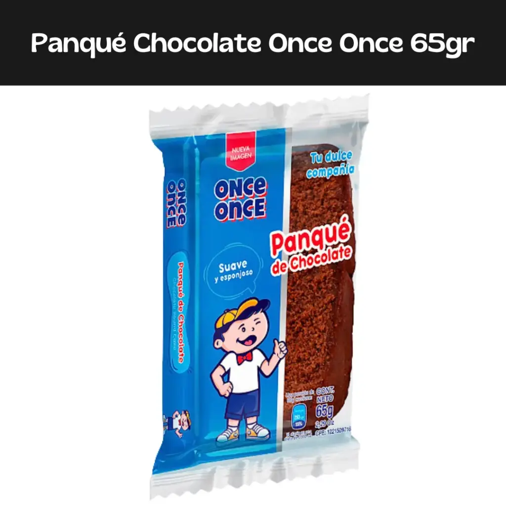 Panque Chocolate Once Once 65g