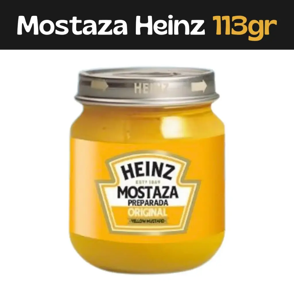 Mostaza Heinz 113GR