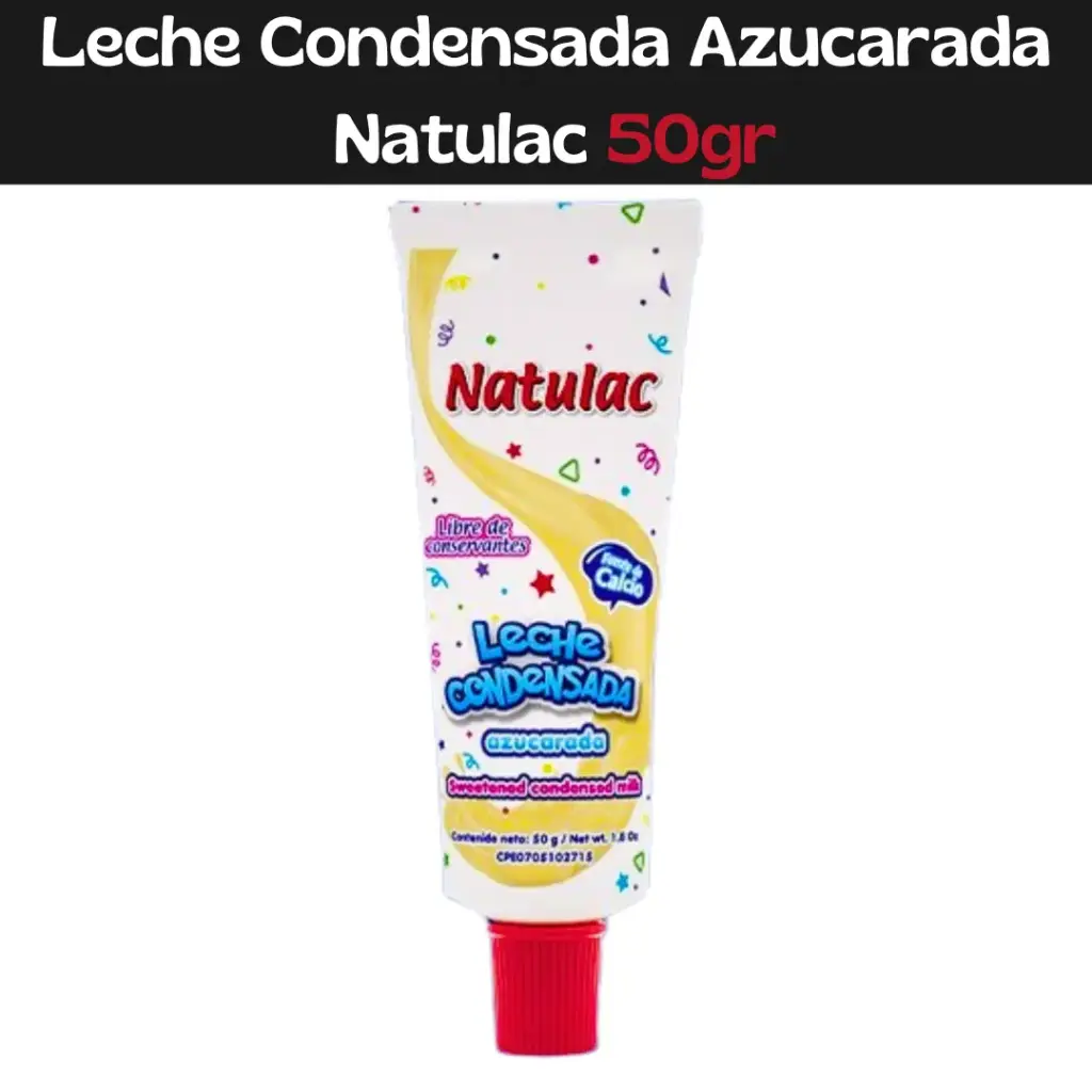 Leche Condensada Natulac 50g (E)