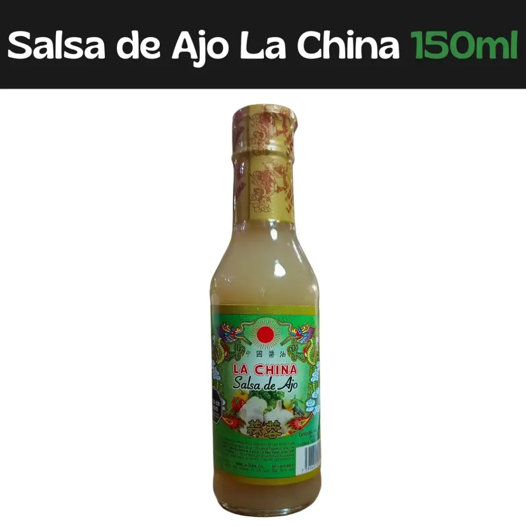 Salsa De Ajo La China 150ml