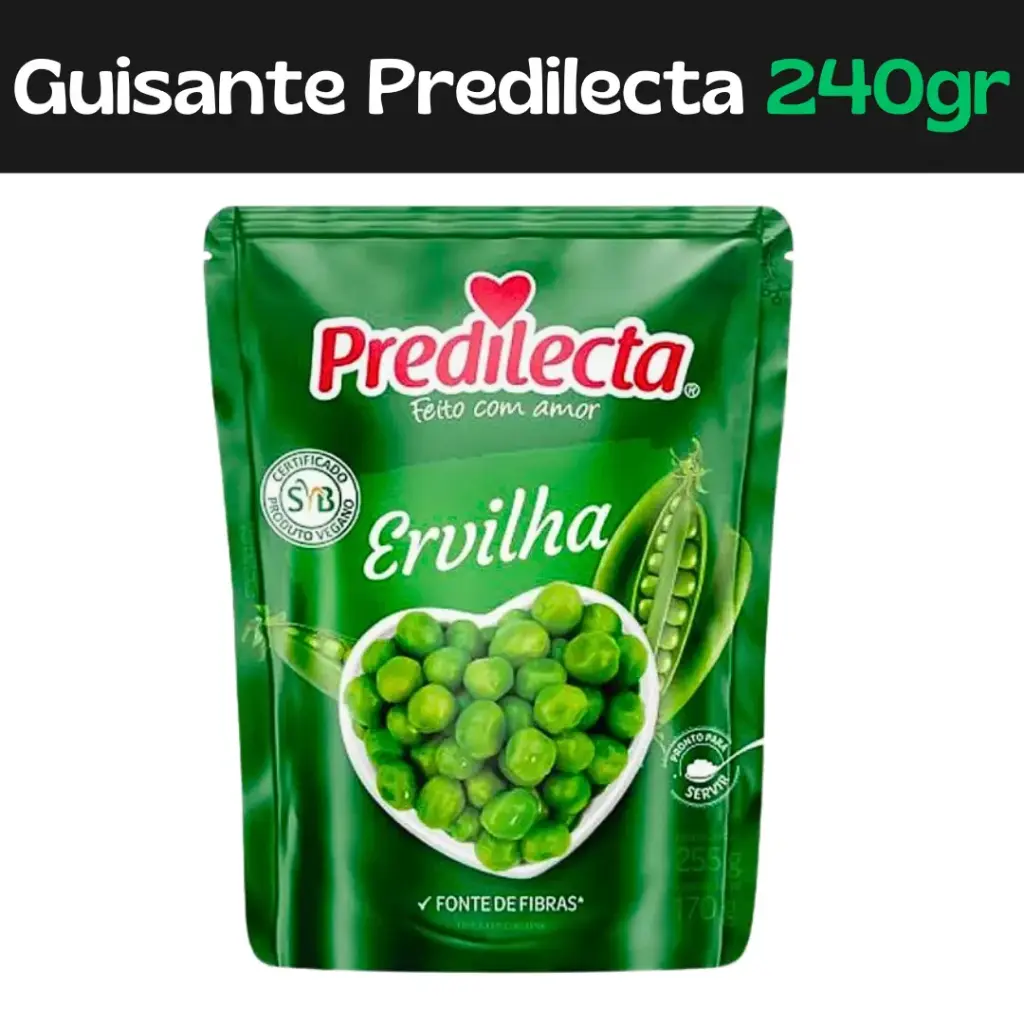 Guisantes Predilecta Pouch 240g