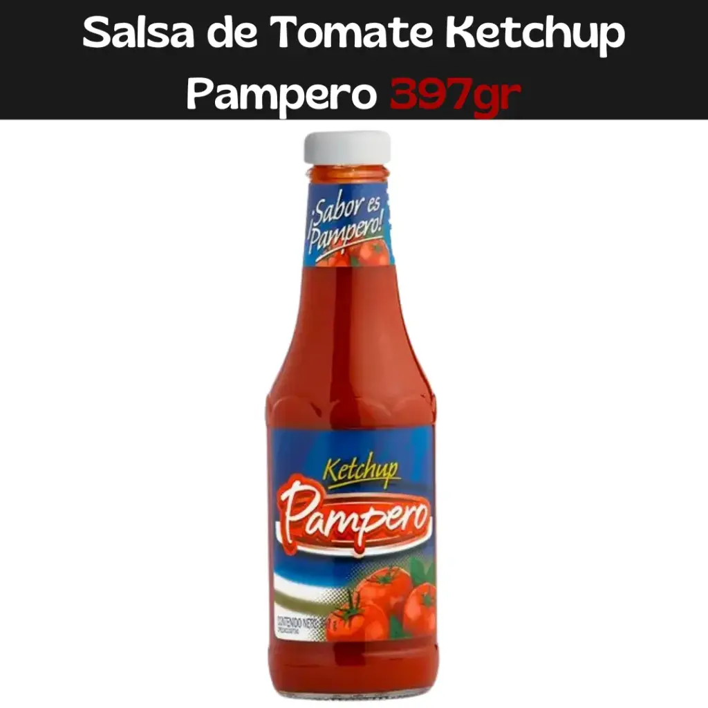 Salsa Ketchup Pampero 397g