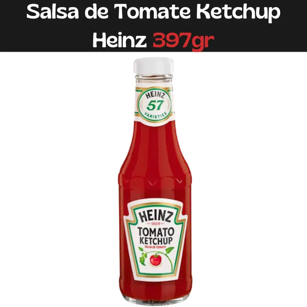 Salsa Ketchup Heinz 397gr 