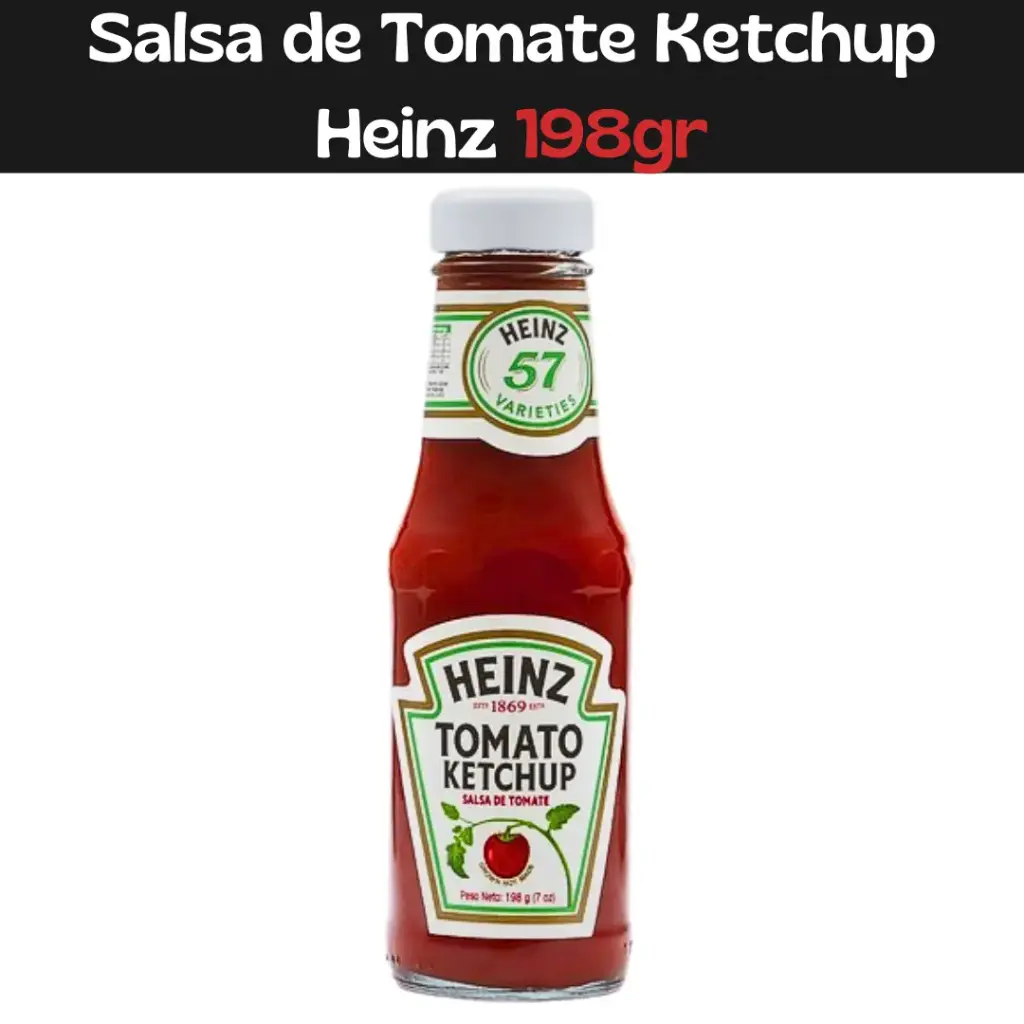 Salsa Ketchup Heinz 198g