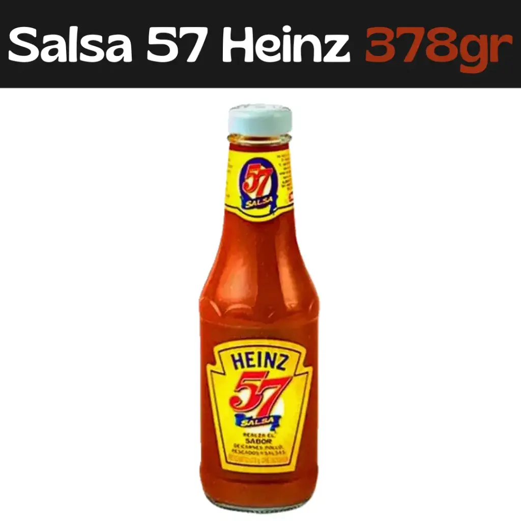 Salsa 57 Heinz 378g 