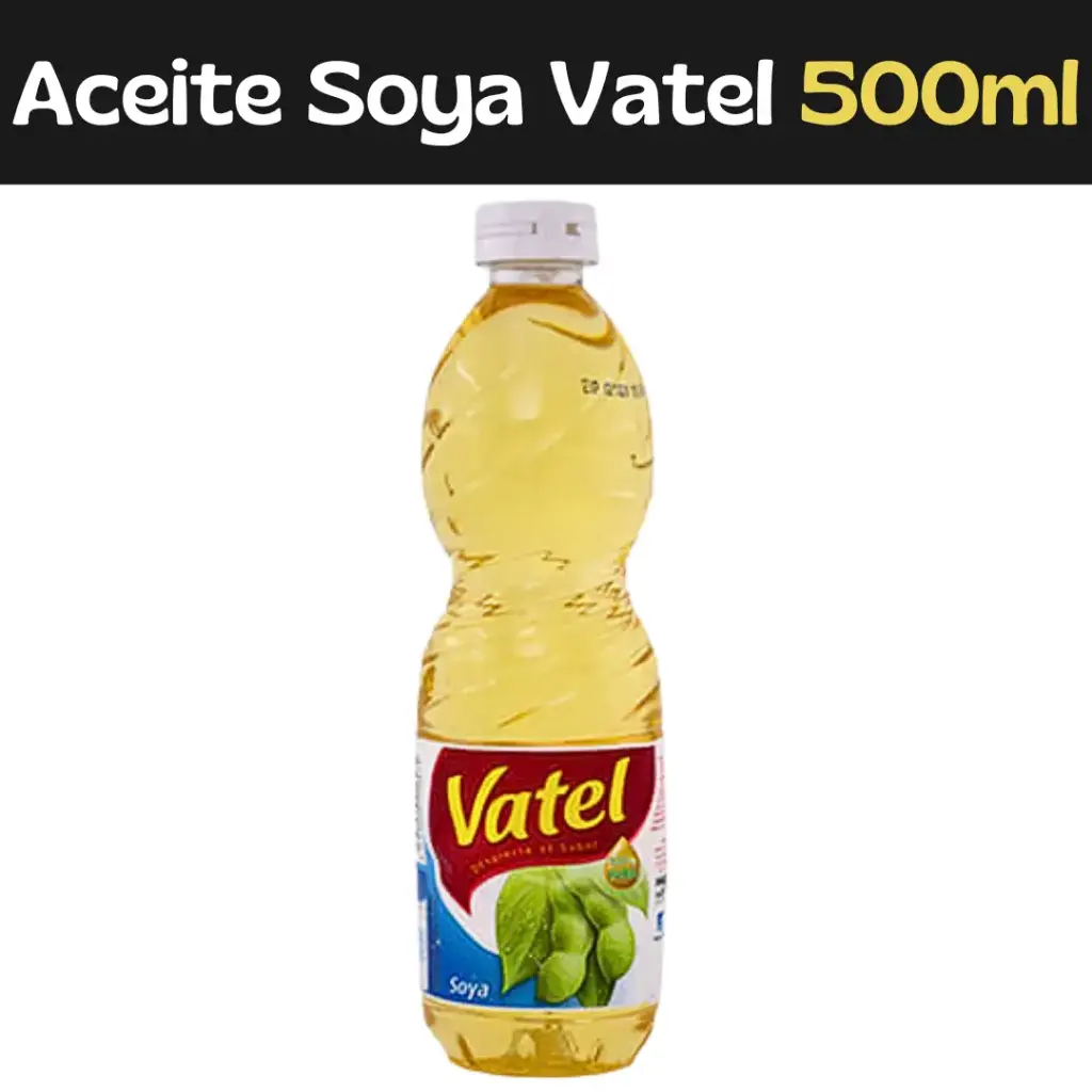 Aceite Soya Vatel 500ml (E)