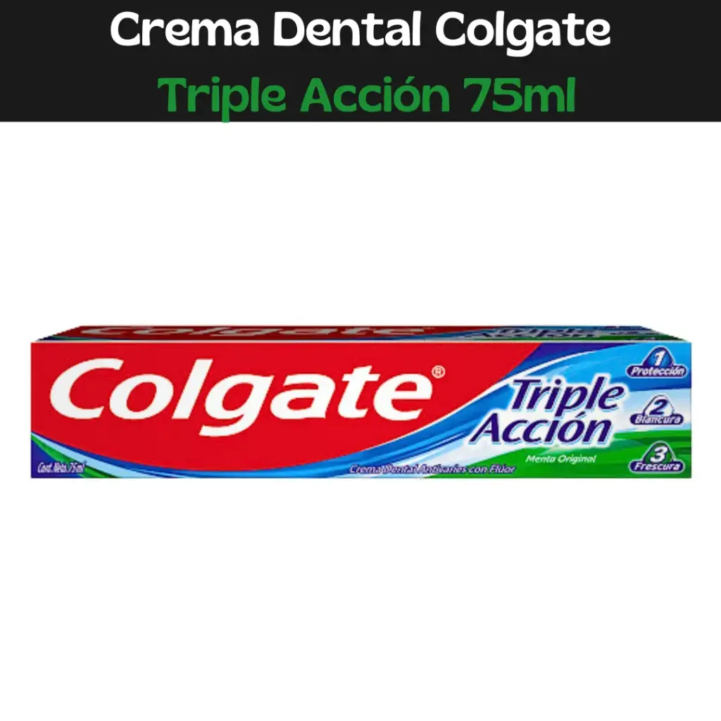 Crema Colgate Triple Acción 75ml