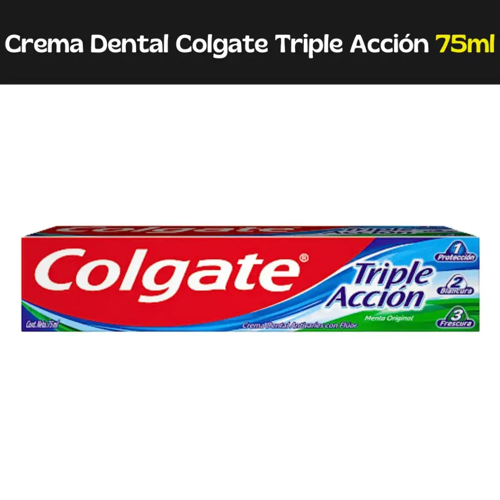 Crema Colgate Triple Acción 75ml