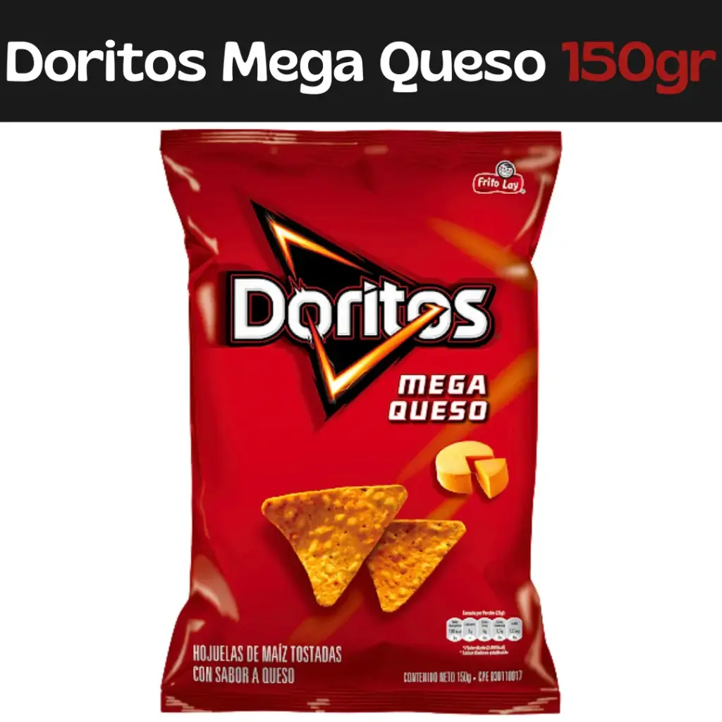 Doritos Mega Queso 150g