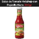 Salsa de Tomate Ketchup Con Pepinillos Kiero 380g