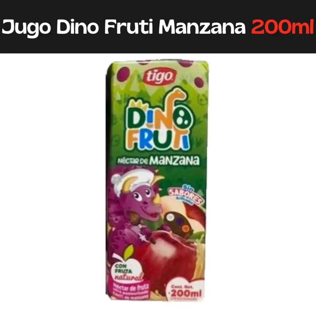 Jugo Dino Fruti Manzana 200ml
