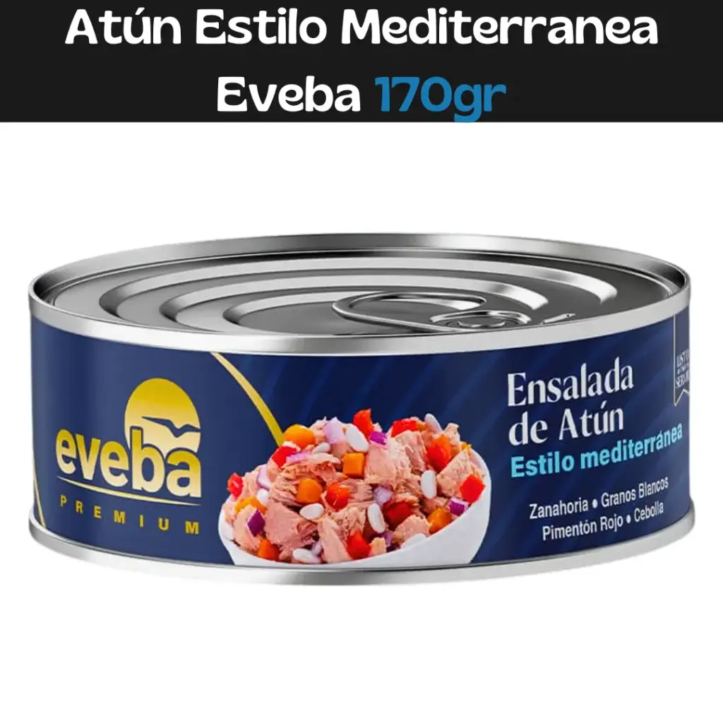 Atún Estilo Mediterránea Eveba 170g