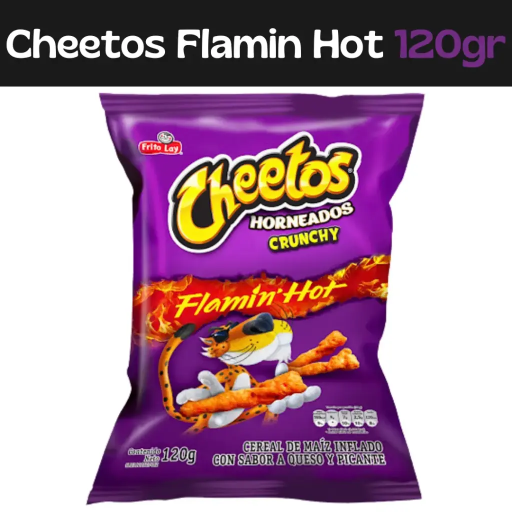 Cheetos Crunchy Flamin'Hot 120g
