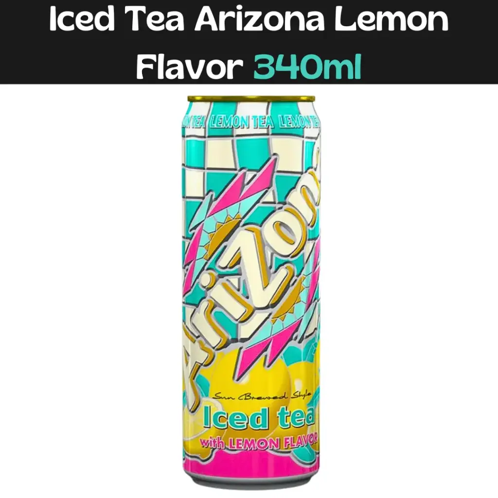 Iced Tea Lemon Flavor Arizona 340ml