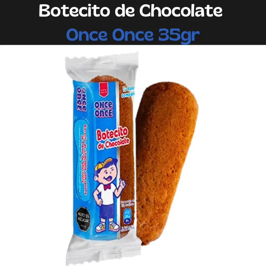 Botecito De Chocolate Once Once 35g
