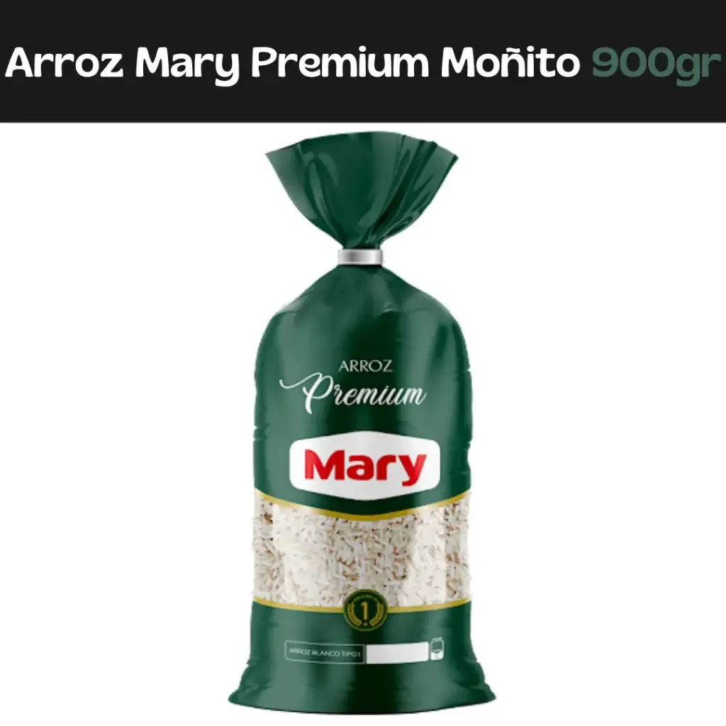 Arroz Mary Premium Moñito 900g (E)