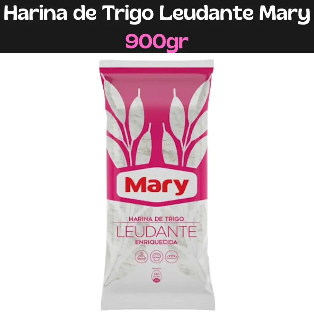 Harina De Trigo Leudante Mary 900g (E)