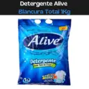 Detergente Blancura Total Alive 1kg