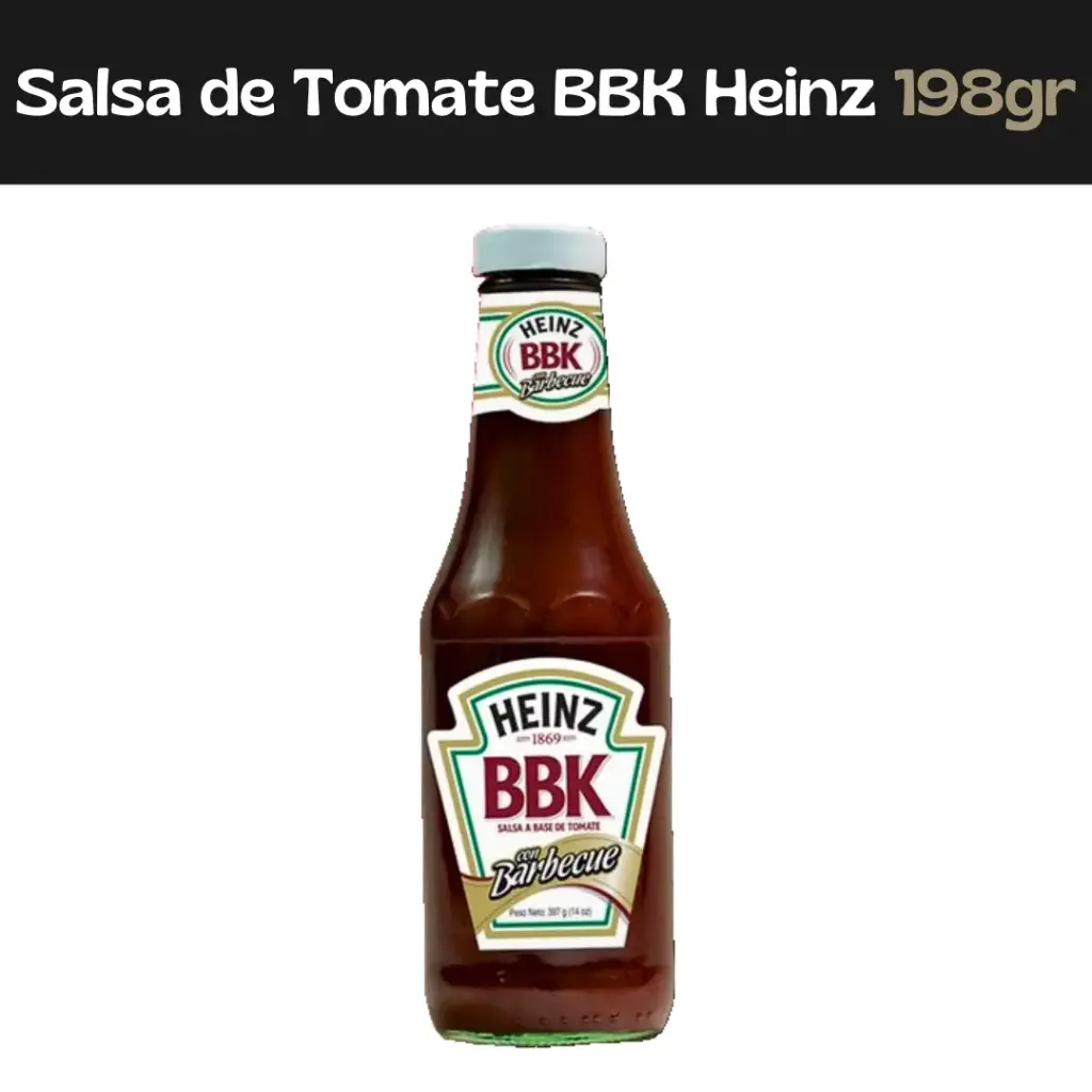 Salsa BBK Heinz 198g