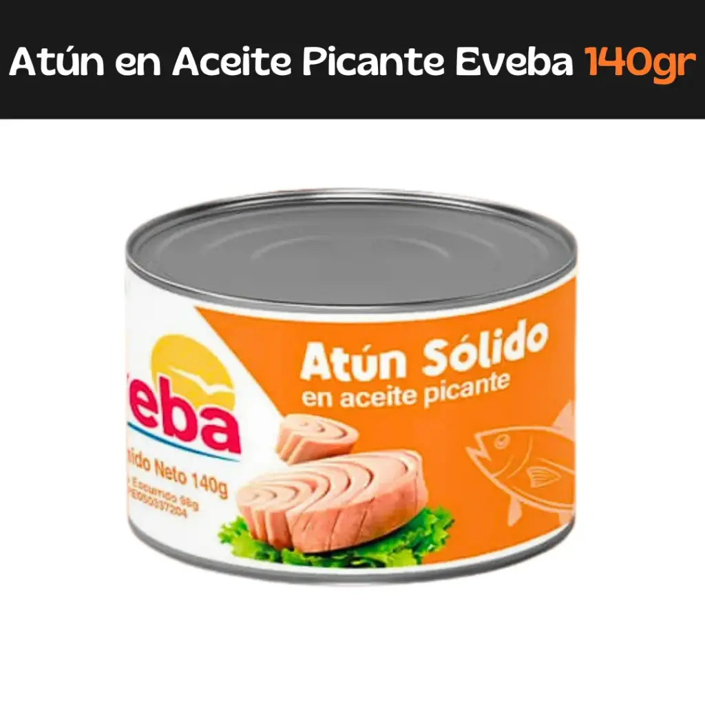 Atún En Aceite Picante Eveba 140g 