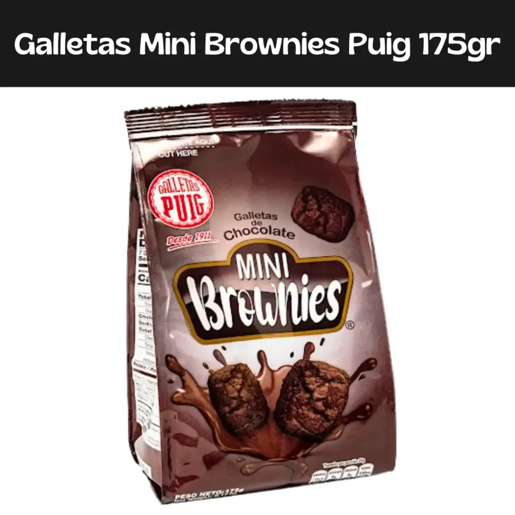 Galletas Mini Brownies Puig175g