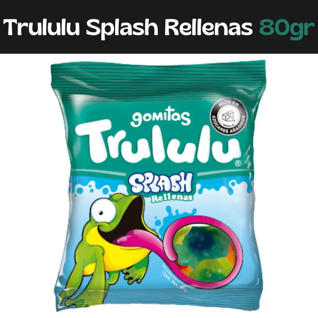 Trululu Splash Rellenas 80g