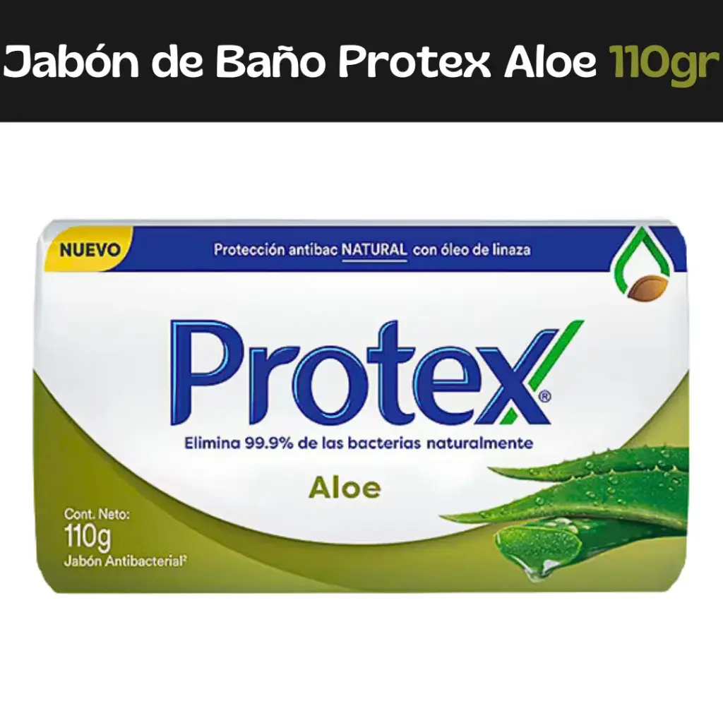 Jabon Protex Aloe 110g