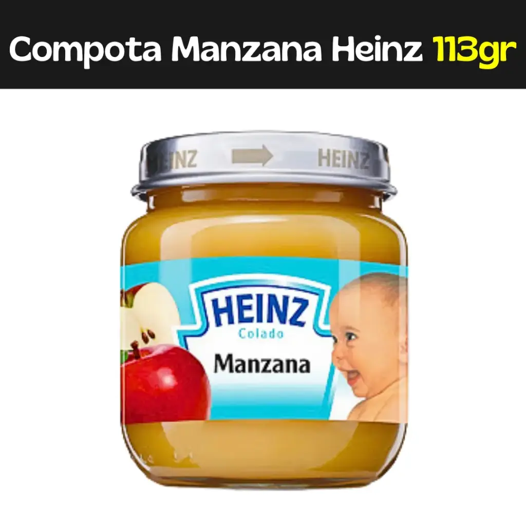 Compota Manzana Heinz 113g