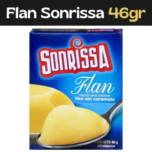 [7591112063081] Flan Sonrissa 46g