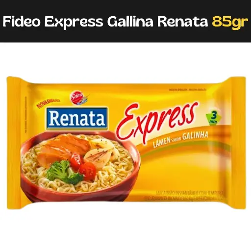 [7896022201890] Fideo Express Gallina Renata 85g