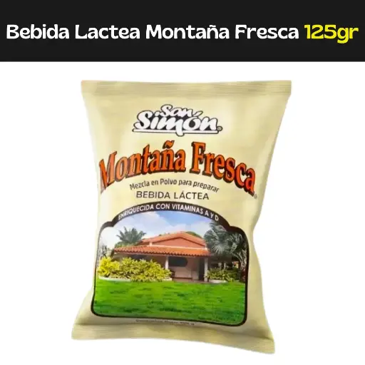 [7596914000395] Bebida Láctea Montaña Fresca 125g (E)