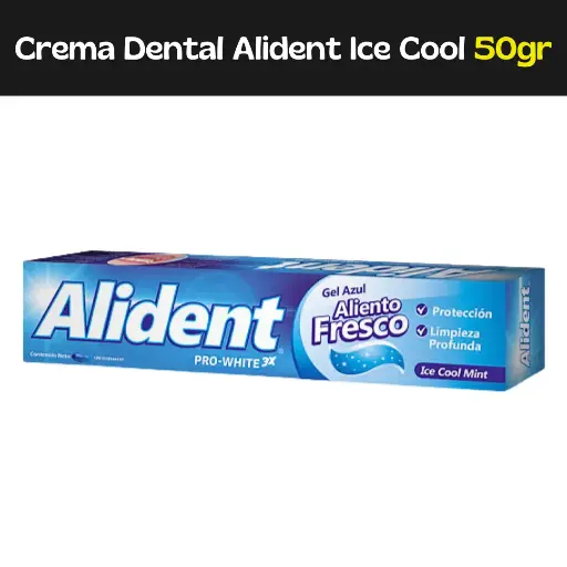 [7597597004076] Crema Dental Alident Ice Cool Mint 50g