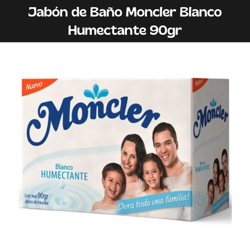 [7709011244719] Jabón Humectante Moncler 90g