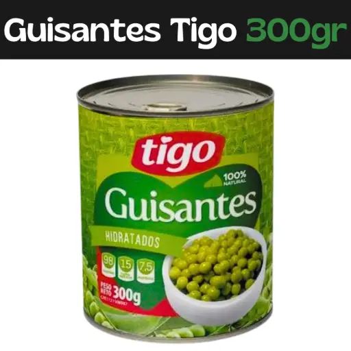 [7598986000990] Guisantes Hidratados Tigo 300g