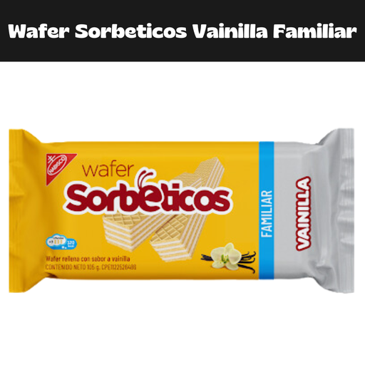 [7622201387334] Wafer Sorbeticos Vainilla Familiar 105g