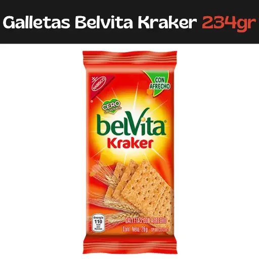 [7590011890866] Galletas Belvita Kraker 234gr