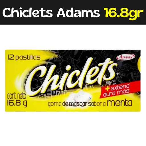 [7622210429209] Chiclets Adams 16.8g