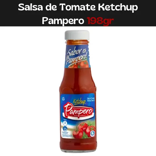 [75919184] Salsa Ketchup Pampero 198g