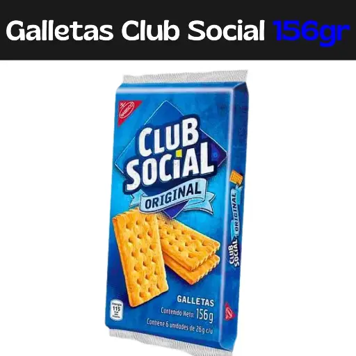 [7622210610652] Galletas Club Social 156gr