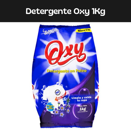 [7598268250983] Detergente Oxy 1Kg