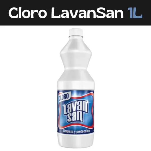 [7597130000800] Cloro Natural LavanSan 1L