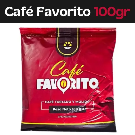 [7595461000292] Café Favorito 100gr (E)